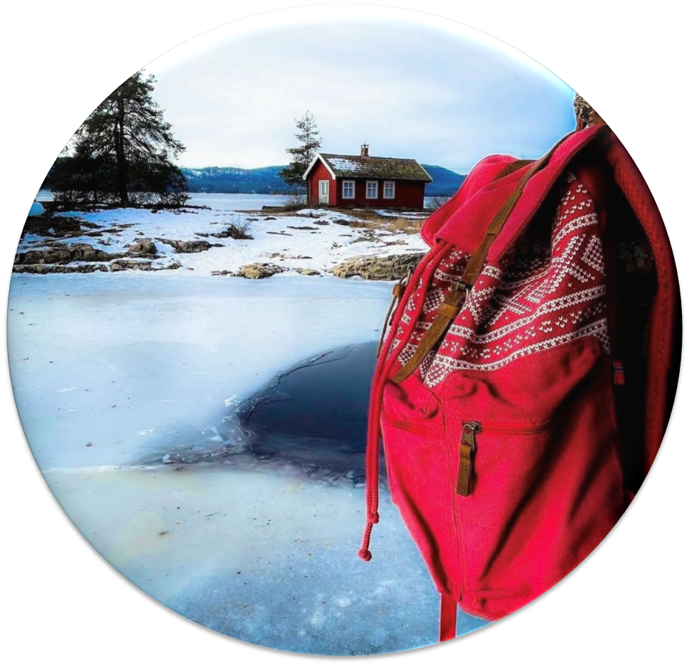 PURENorway RETRO Backpack junior, Black - Bilde 5