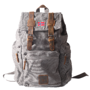 PURENorway RETRO Backpack junior, Grey